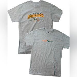 Sz Various Miami hurricanes tees